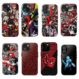 Persona 5 phone Cases For iPhone12-17 Promax Pro Plus,It's a great gift for a good friend, suitable for holidays, birthdays, and partie