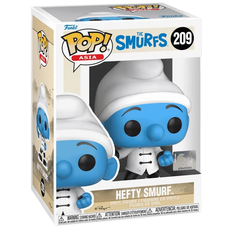 Funko Pop! The Smurfs - Hefty Smurf #209 Collectible Pop Vinyl Figure