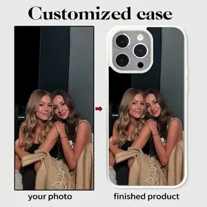 Magnetic Soft iPhone Case for iPhone11/12/13/14/15/16/ProMax, Upload Beautiful Selfie or BFF Picture, Anti-Scratch, Sleek & Personalized