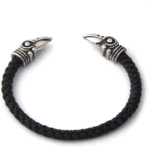 Vikings Raven Crow Bracelet Raven    Arm Rings Bracelet for Men Women, Cool Norse Pagan