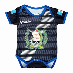 Guatemala Soccer Black Color Unisex Jersey