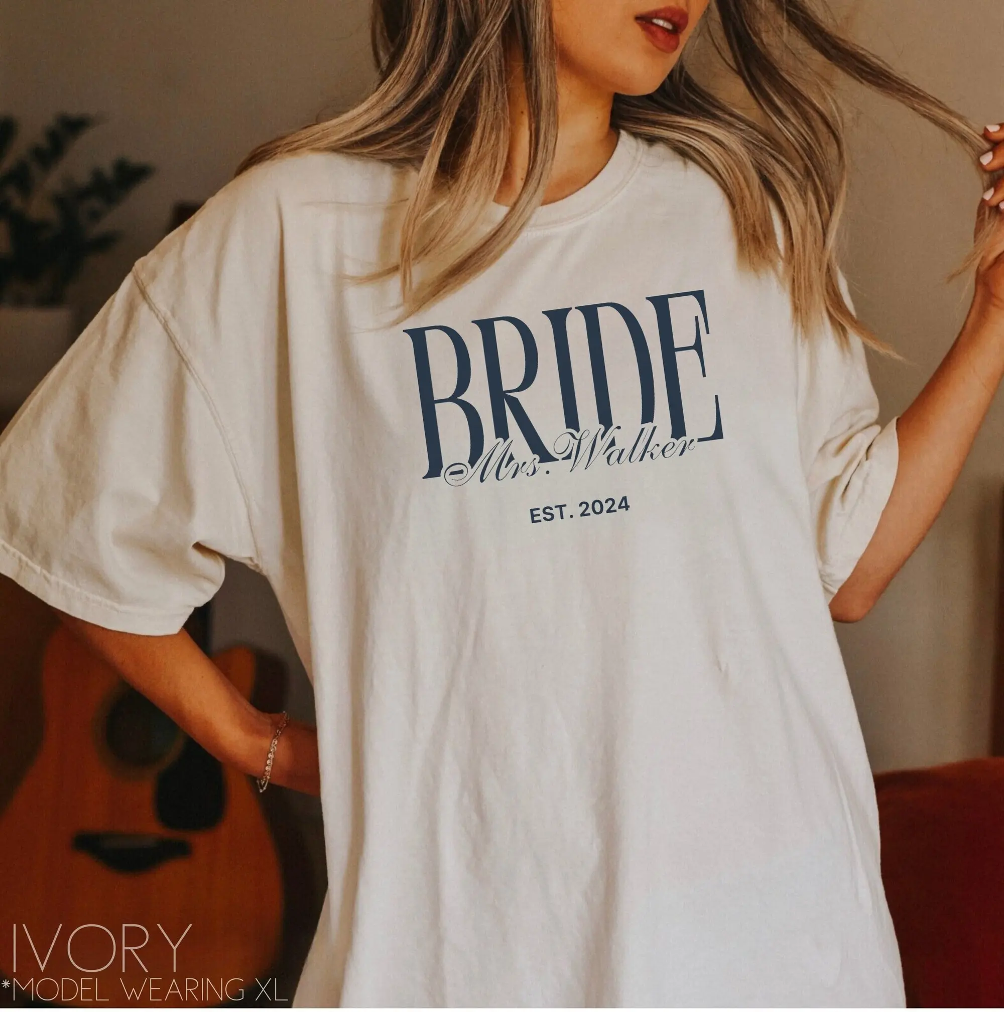 Custom Bride Shirt Mrs. Name Tshirt Personalized Bride to Be Gift Future Wife T-Shirt Custom Last Name Honeymoon Tee Bridal Engagement Gift