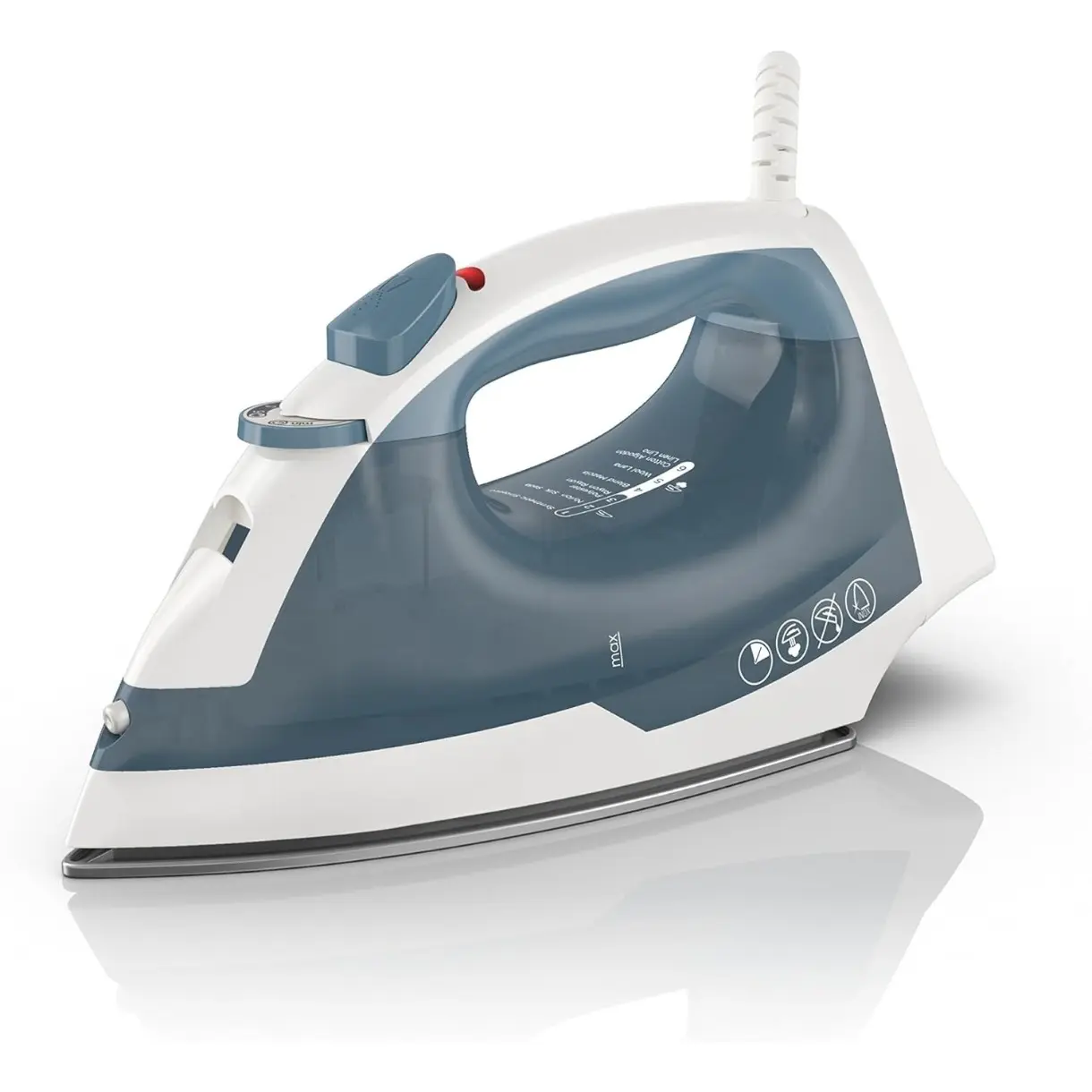 Easy Steam Compact Iron for Clothes, Automatic Shutoff, Nonstick Plate ...
