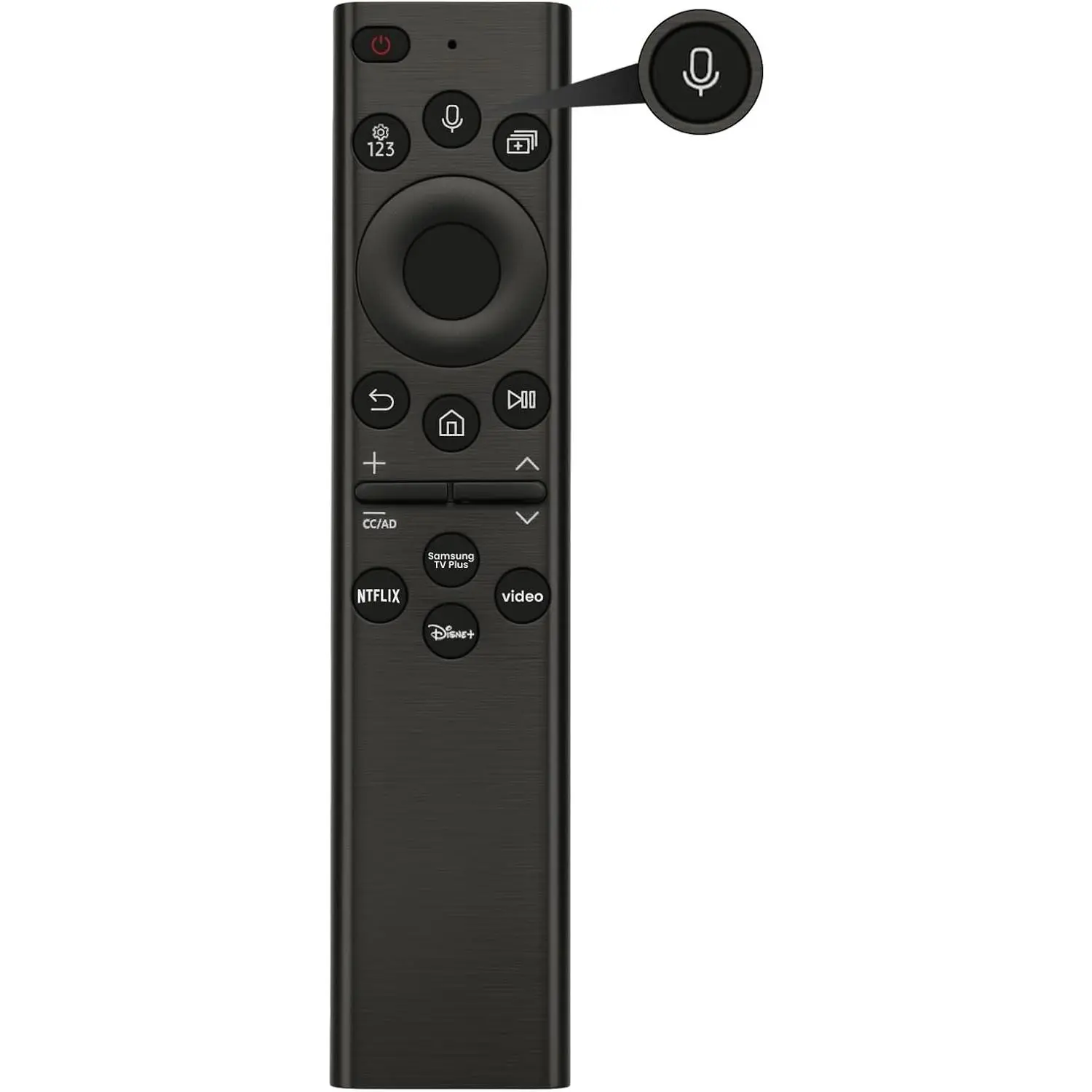 Wireless Remote Controller Replacement, Multi-Model Compatible with QLED-OLED-The Frame-UHD Series TVs, Voice Control, Button Design, Durable, Simple Setup, 1-Year Warranty, Remote Included, Home Appliance Accessory