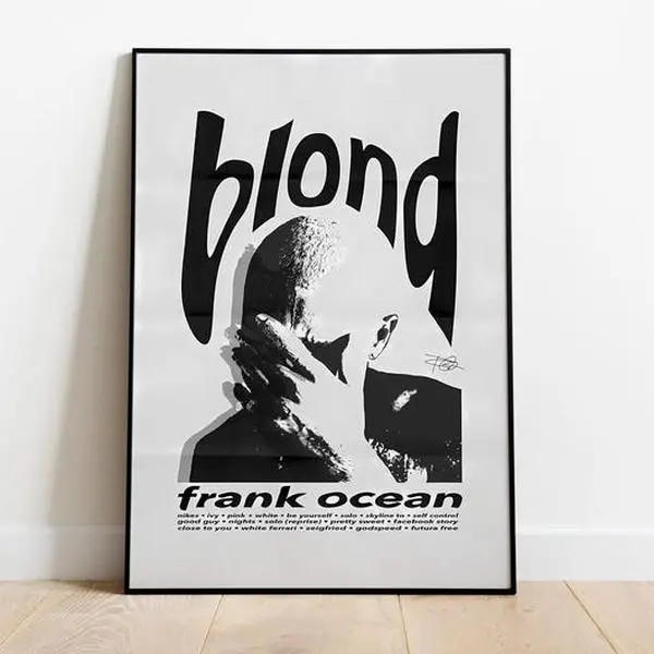 Frank Ocean Album Cover Poster Music Wall Art Print