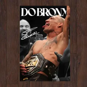Charles Oliveira, Poster, UFC Poster, Poster Ideas, Fighter Poster, Athlete Motivation, Wall Decor, Sport Poster Artistic Print