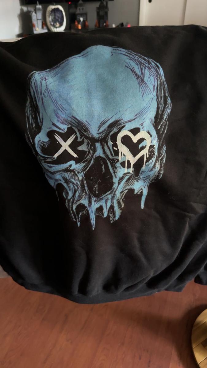 Item: Faceless Man, Unisex Hoodie XL, Black