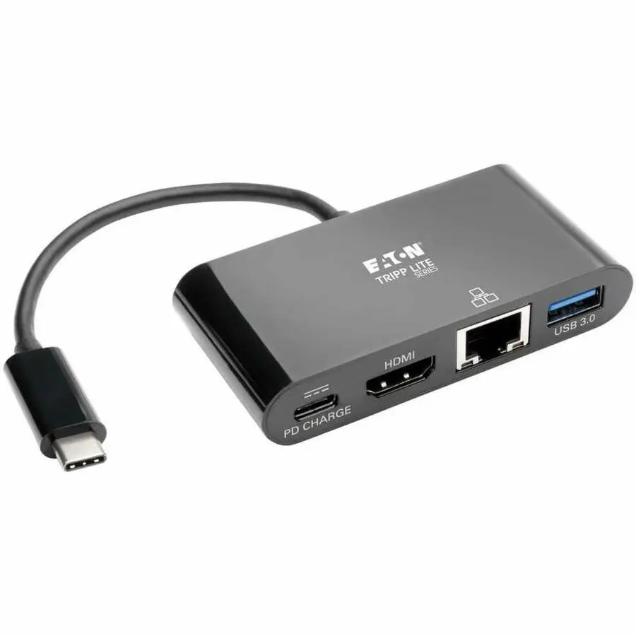 Tripp Lite USB-C to HDMI Adptr Thunderbolt 3 Multiport Dock U444-06N-H4GUBC