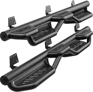 OEDRO 6 Inch Running Boards for 2019-2026 Ram 1500 Crew Cab Two Stairs Side Steps OEDRO 6 Inch Running Boards for 2019-2026 Ram 1500 Crew Cab Two Stairs Side Steps