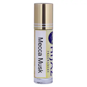 Mecca Musk Fragrance Unisex Alcohol Scented Free Body Oil Flip Top Cap Bottle