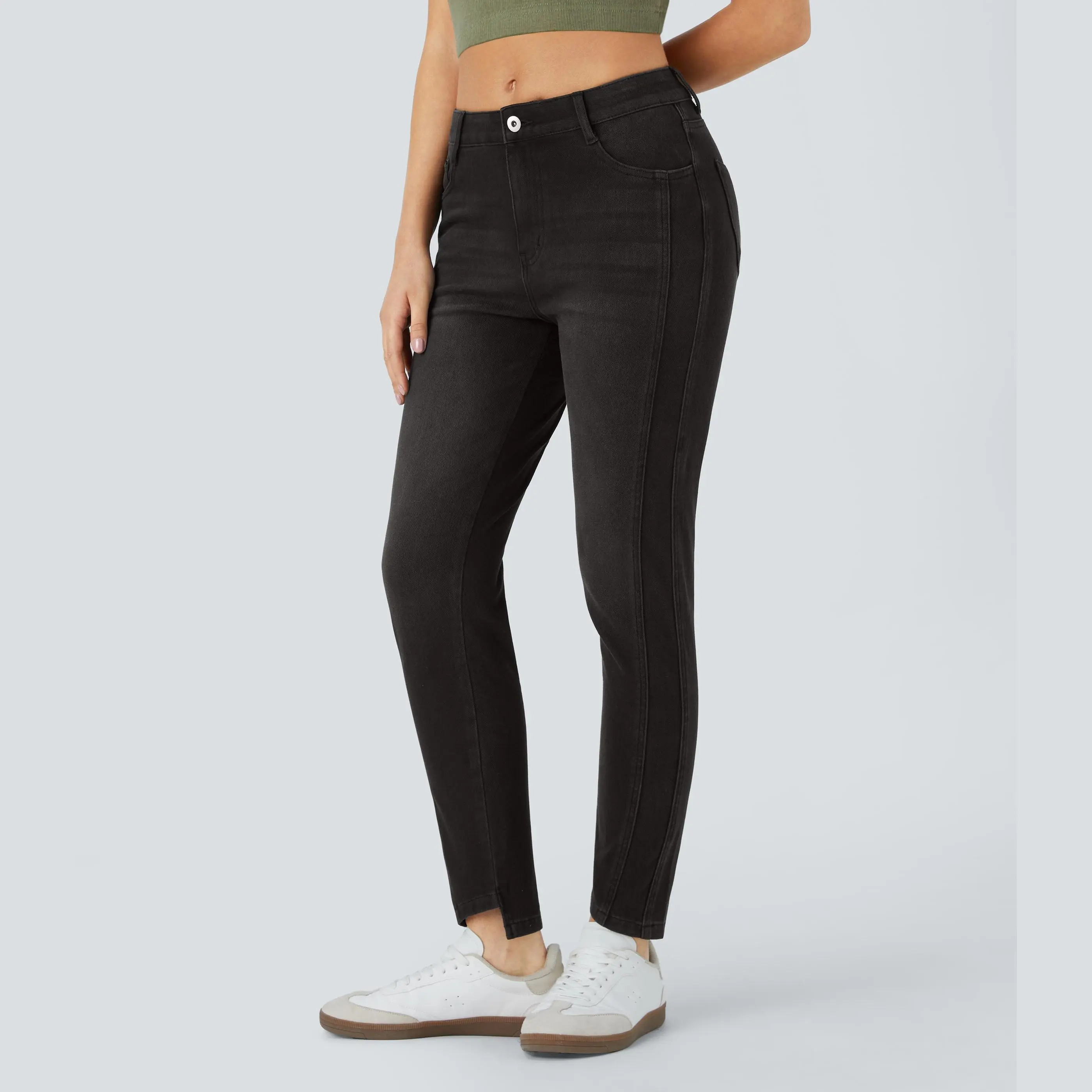 Dirty Black Denim