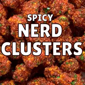SPICY NERD CLUSTERS - SWEET, SOUR, & SPICY Dried Snack sour clusters