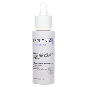 Replenix Anti-Aging, Retinol + Bakuchiol Concentrated Serum, 1 fl oz (30 ml)