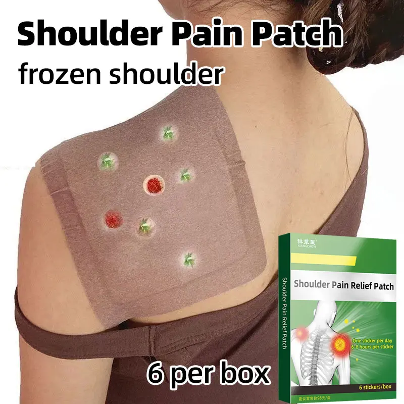 Pain Relief Patches for Shoulder Pain: Immediate Pain Relief for Frozen Shoulder, Rotator Cuff Injuries, and Limited Shoulder Mobility