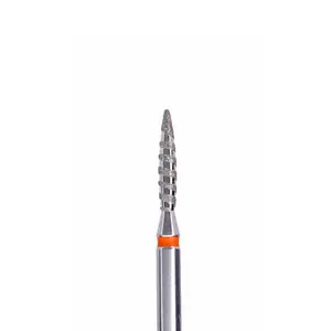 KMIZ Diamond Flame Tornado E-File Nail Drill Bit - Soft Grit
