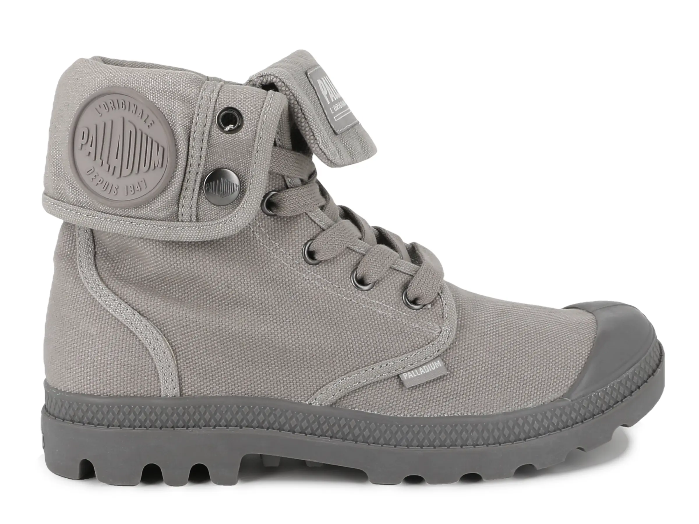 Baggy - Titanium/High Rise, Foldable Canvas Boot for Women