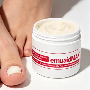 Tired of Itchy Feet & Discolored Nails? EmuaidMAX Ointment Soothes Irritated Skin & Supports Healthy Nails | Maximum Strength