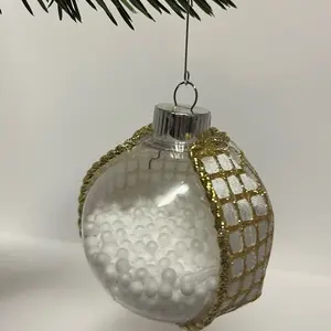 Classy Snowball Ornament