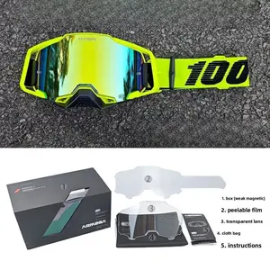 Quick-Release New In-Stock Ski Goggles Windproof Sand Outdoor Riding Goggles For Motorcycle Off-Road And Skiing Quick Release Protective Goggles