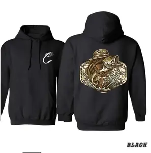 Bass Fishing TShirt - Sweatshirt - Hoodie, Camo Fisherman Sweatshirt, Military Style Hat, Hunting Camping Shirt, Gift For Fishermen, Full Size & Colors