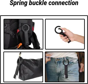 MA30 Magnetic Phone Tripod Stand for iPhone Magnet Smartphone Mini Tripod Pocket Cell Phone Stand Strong Magnet Quick Mount Compatible with iPhone 17 16 15 14 13 Series Black