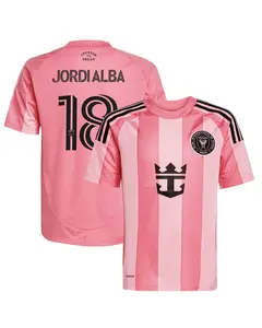 Unisex Soccer/Football Inter Miami CF Champions League/Ligue 1 2025/26 Home/Away Replica Jersey - Red