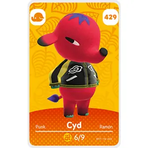 Cyd - Villager NFC Card for Animal Crossing New Horizons Amiibo