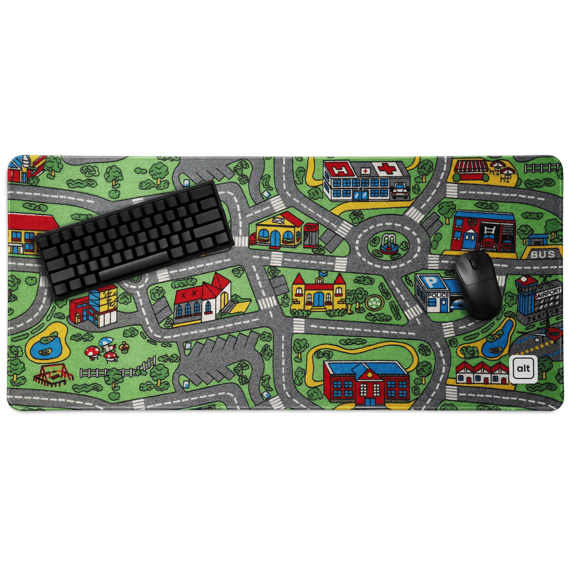 Retro Cars Mat Mousepad