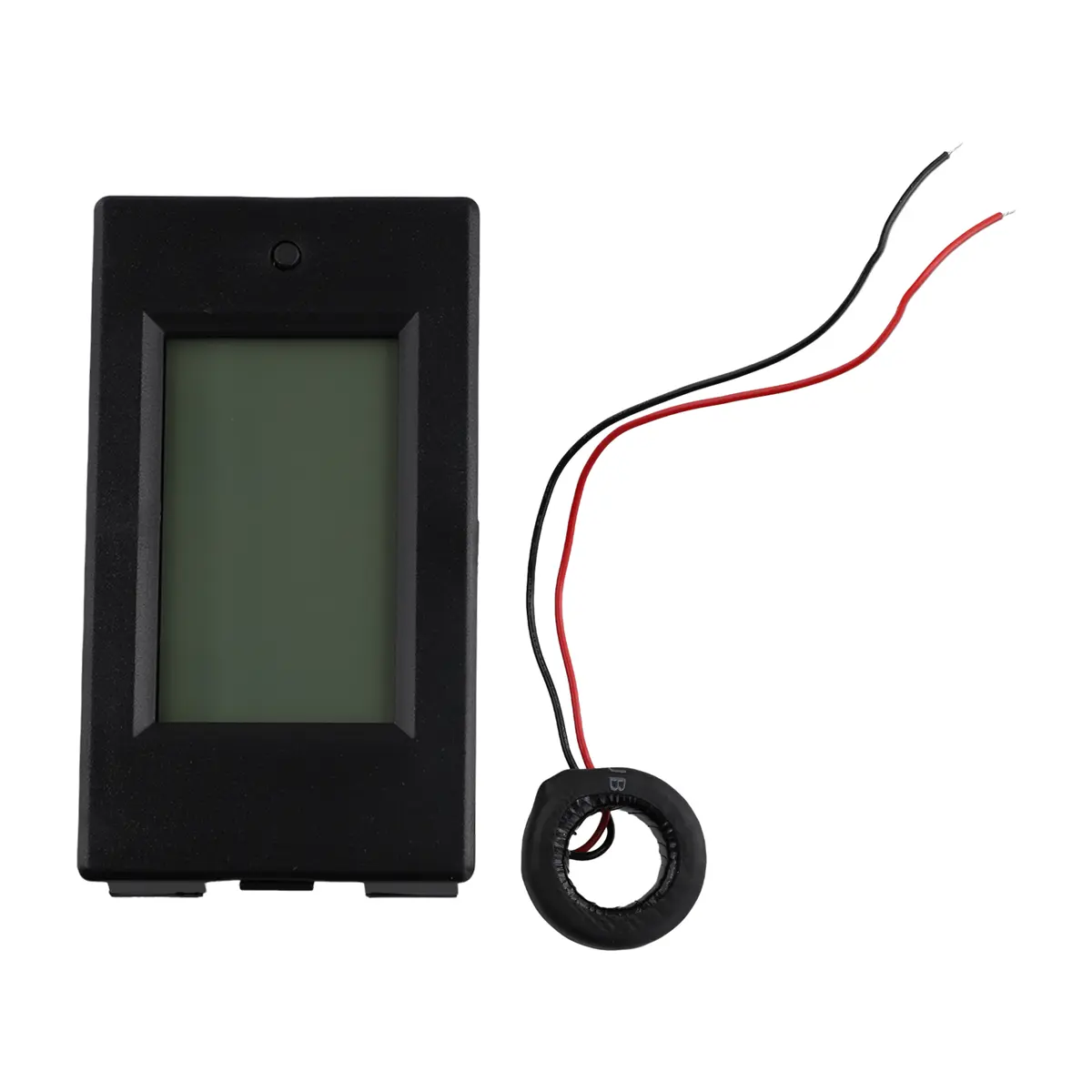 Indoor PZEM-061 1.0 Grade LCD Digital AC Voltmeter Ammeter - 80-260V, 45-65Hz, 100A/22000W Power Energy Tester with Backlight Function, Large-Screen LCD, Coil CT, Composite Materials Current Transformer