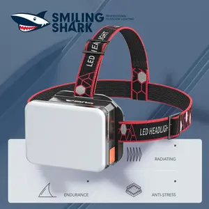 【TD-8009】SmilingShark Glow-in-the-Dark Headlamps: Find Your Way in the Dark