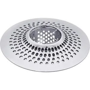 LEKEYE Drain Hair Catcher/Bathtub Shower Drain Hair Trap/Strainer Stainless Steel Drain Protector(Patented Product)