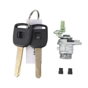 3mirrors Left/Driver Door Lock Cylinder Compatible with 2003 - 2007 Honda Accord 4 Doors ONLY 72181-SDA-A11