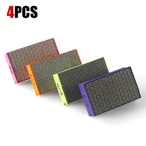 LOZLIN 4PCS Diamond Hand Polishing Pads Foam Sanding Blocks for Edge Detailing on Glass Tile Ceramic Wood & Marble Grinding & Polishing Kit Hardware Tools