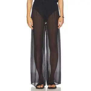 HANNE BLOCH Square Pants in Black