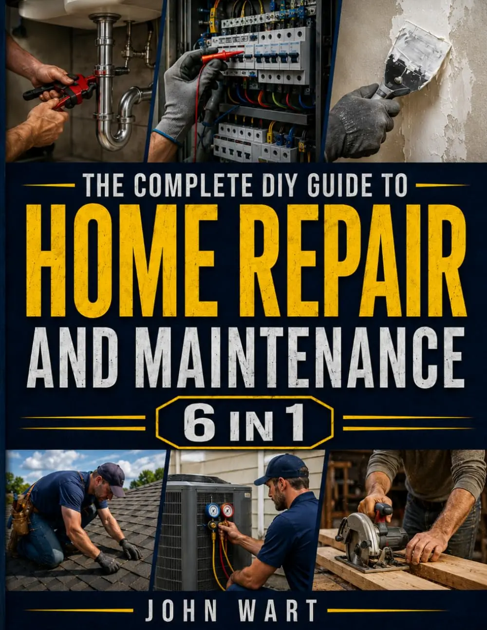 The Complete Diy Guide To Home Repair And Maintenance: A Step-by-Step Handbook with Clear Instructions, Essential Repairs, and Preventive Checklists to Fix Common Issues and Maintain Your Home