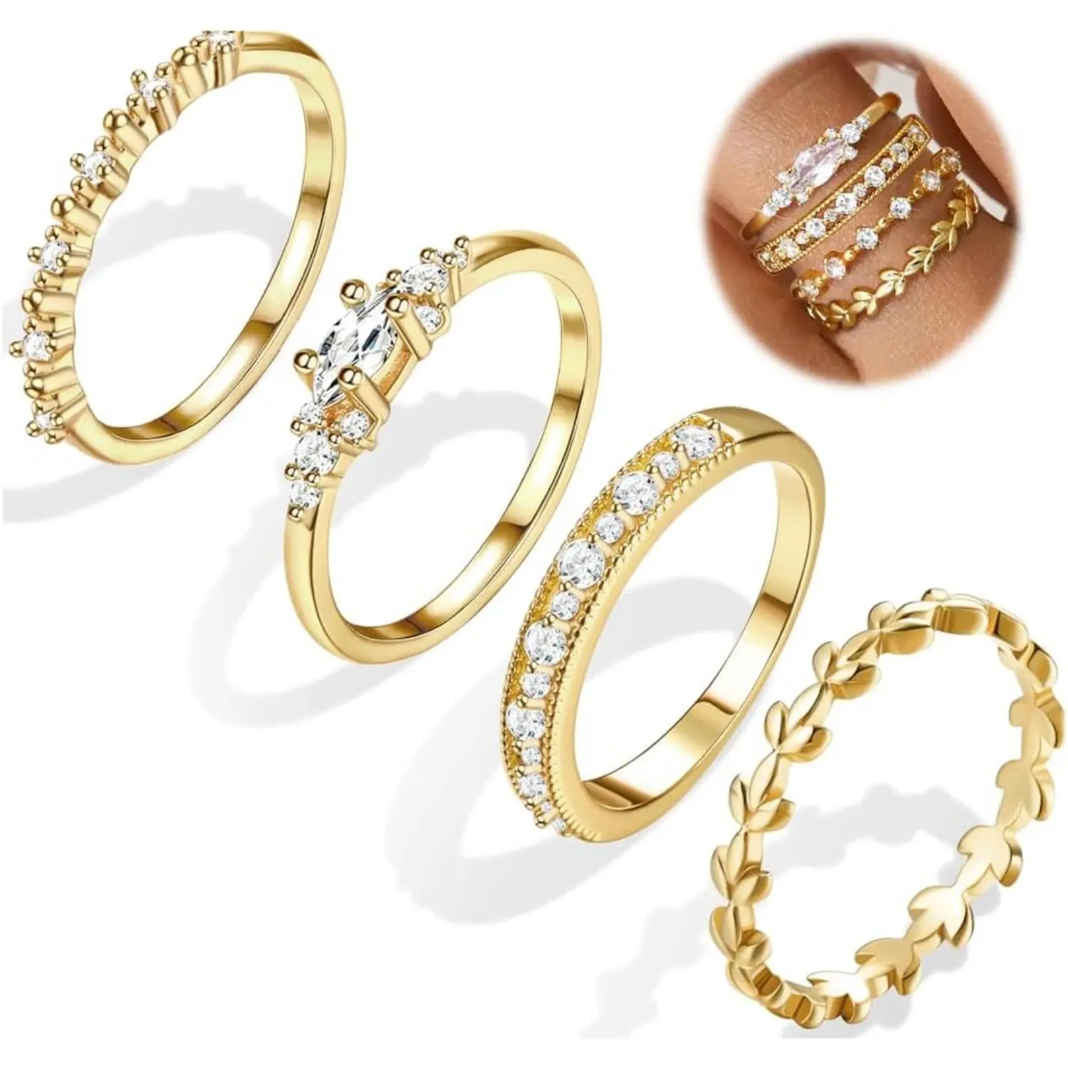 White Cubic Zirconia