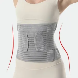 Postpartum Belly Band – Ultra-Breathable, Contoured C-section Belly Binder, Postnatal Girdle for Abdominal Support Corset Band ﻿