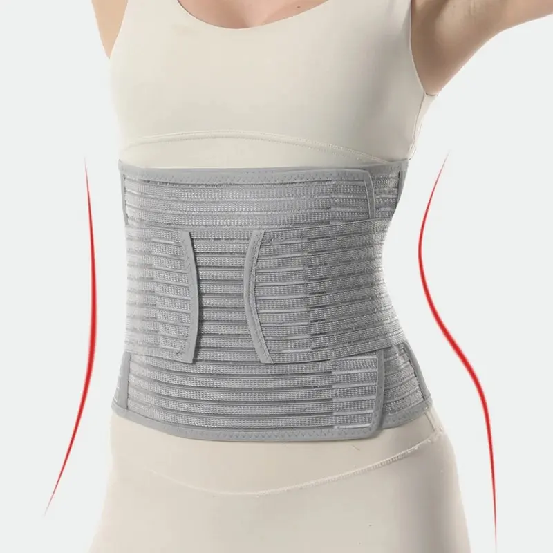Postpartum Belly Band – Ultra-Breathable, Contoured C-section Belly Binder, Postnatal Girdle for Abdominal Support Corset Band Belt, Postpartum Belly Wrap