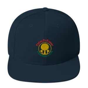 Creme De Canna Rasta Trichome Snapback Hat