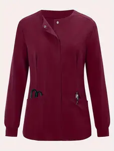 Long Sleeve Work Scrub Jacket