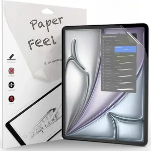 Paper Feel Like Screen Protector Tablet Protector For ipad Air 11 Pro 13 2024 10th 9th Generation 8 7 6 Air 5 4 Pro 11 12.9 10.5 M5 No Glass