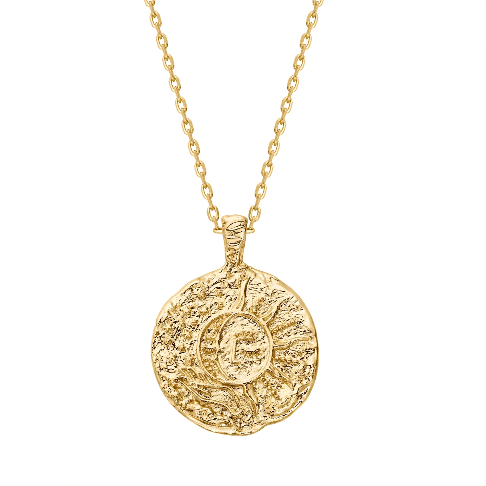 PAVOI 14K Gold Plated Engraved Coin Pendant Necklaces for Women - Byzantine Coin Pendants - Bohemian Necklace PAVOI 14K Gold Plated Engraved Coin Pendant Necklaces for Women - Byzantine Coin Pendants - Bohemian Necklace