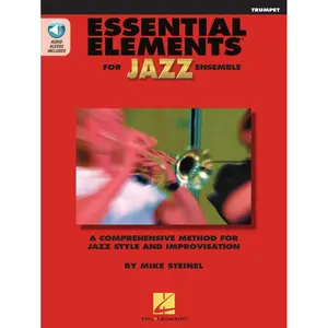 Essential Elements for Jazz – Trumpet | Beginner Jazz Improvisation and Swing Style | Hal Leonard Instructional Book with Online Media Paperback – November 1, 2000