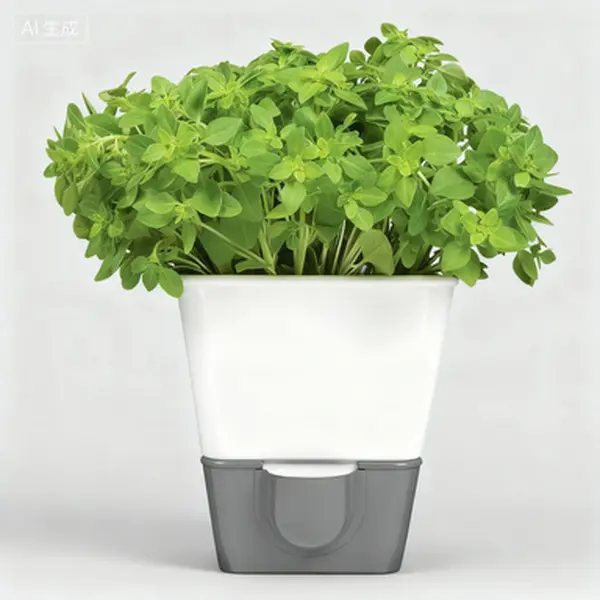 Refrigerator Fresh Herb Keeper with Hydro Pad & Pour Spout - Self-Watering Herb Saver for Kitchen Storage - Reusable Herb Container with Spill-Proof Lid - Airtight Herb Preserver for Long-Lasting Freshness