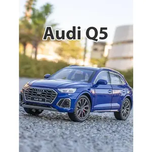 1:24 Simulation Zinc Alloy Audi Q5 Model Car Static Ornament Metal Collectible Gift Car
