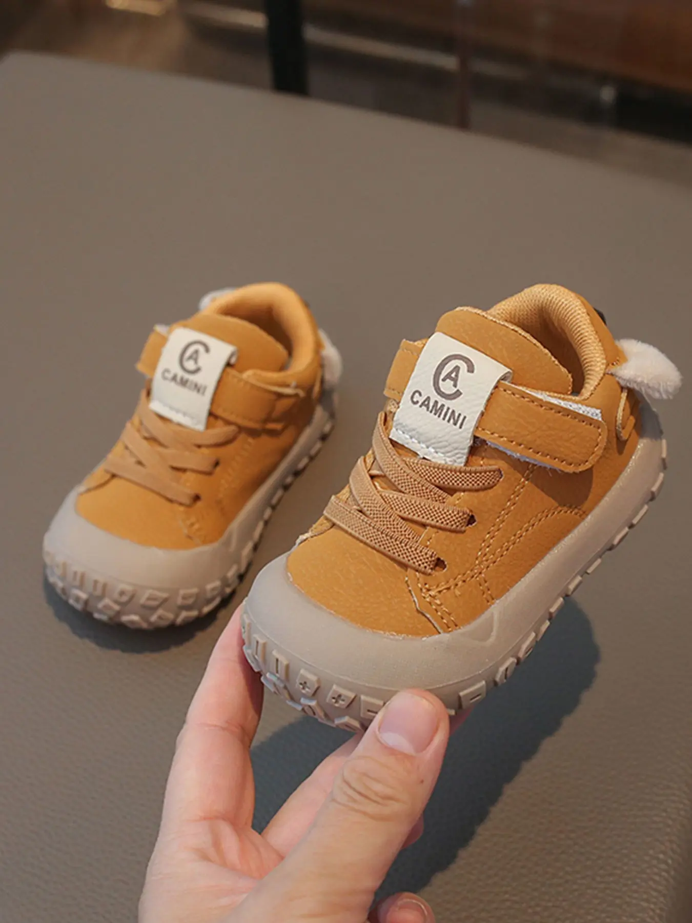 Cute Baby Sneakers with Buckle Closure, Soft Sole Comfortable Shoes for Daily Wear, Adorable Toddler Footwear for Outdoors