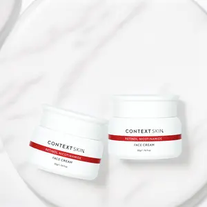 Context Skin Retinol Face Cream with Niacinamide - Anti-Aging Formula for Hydration, Wrinkle Reduction & Pore Minimization - 50g Moisturizer