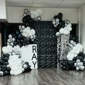 Balloon Garland Arch Kit, 90pcs/set Mixed Color Balloon Set, Latex Balloon Arch Kit for Birthday Party Wedding Anniversary Decoration