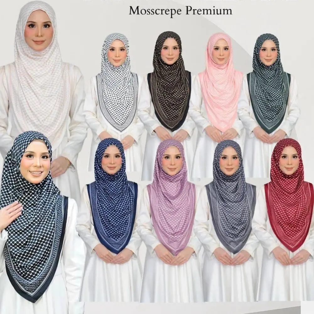 Kufiyyeh Instant V Shape Hijab