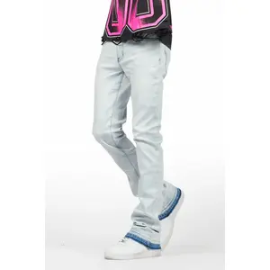 Dag Blue Stacked Flare Jean